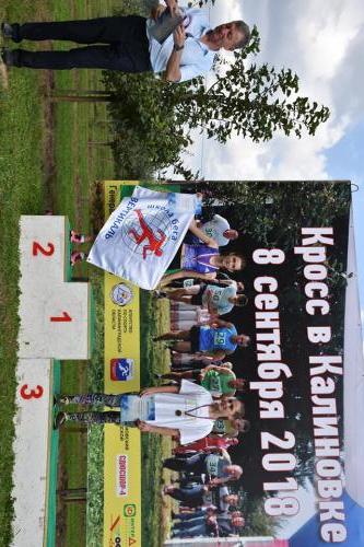 Чемпионат Калининградской области по кроссу 2018 в Калиновке